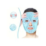 Epilons Terapi Jel Yüz Maskesi Soğuk Ve Sıcak Boncuklu Ayarlanabilir Maske (mavi)