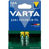 Epilons Thewan Ni-mh 1.2 Volt - 800 Mah Hr03 Aaa Şarjli 2li Ince Kalem Pil