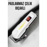 Epilons Tıraş Makinesi Profesyonel Saç ve Sakal Kesme Milim Ayarlı Dijital Göstergeli - Renkli