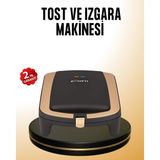 Epilons Tost Makinesi Hızlı Pişirme Teknolojisi 1500 Watt - Renkli