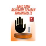 Epilons TRİTHLTUCZZZZUZAKTANKUMANDALIELLLLL2-BLNCCC Kumandalı El Led Araba İçi 4 Farklı Mod El Orta Parmak Led Çok Renkli