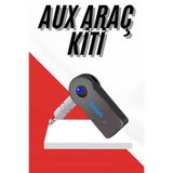 Epilons Tüm Cihazlara Uyumlu Bluetooth Aux Araç Kiti Siyah