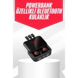 Epilons Tws Powerbank Kutulu Dijital Göstergeli Bluetooth Kulaklık Kablosuz Kulakiçi Kulaklık