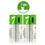 Epilons Type-c İle Şarjolabilen 4 Lü Aaa 1.5v Lityum İnce Şarjlı Kalem Pil 750 Mah Uzun Ömürlü FRTKGTepo100107