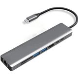 Epilons Type-C To Hdtv 8 Port Çoklu Adaptör - 4K Hdmı, Usb, Sd/tf Kart, Çok Fonksiyonlu Dönüştürücü