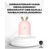 Epilons Ultrasonik Hava Nemlendirici 200 ml Aroma Difüzör LED Işıklı Sessiz - Renkli