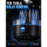 Epilons USB Çalışan Denizanası Hava Nemlendirici 7 Renk Rgb Aydınlatmalı Sessiz Buhar Makinesi