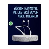 Epilons USB Şarjlı Uzun Ömürlü Boyun Askılı Bluetooth Kulaklık