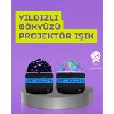 Epilons Usb’li Yıldız Projektör Lamba – Döner Galaxy Işık Şovu, Çocuk ve Yetişkin Uyku Lambası