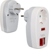Epilons Vea VE-22419 16 Amper - 3500 Watt LED Göstergeli Anahtarlı Tekli Akım Korumalı Priz