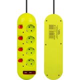Epilons Vea VE-E40USB 4'lü 2 Usbli 1.5 Metre Ayrı Anahtarlı Grup Priz