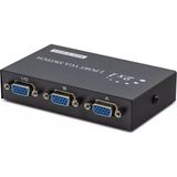 Epilons VGA Switch 54 Mhz 2 Giriş 1 Çikiş Butonlu Geçiş 2 Port HDX1280