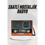 Epilons Vintage Nostaljik Radyo Aux USB Sd Kart Girişli Şarjlı Bluetooth Bağlantılı - Diğer