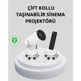 Epilons Wi-Fi 6 ve Bluetooth 5.0 Destekli 4K Akıllı Projeksiyon Cihazı