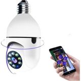 Epilons Wifi 360 Panoramik Ampul Kamera Güvenlik Kamerası Çift Wifi 360 Derece Gece Görüşlü - standart
