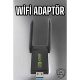 Epilons Wifi Adaptör Çift Bantlı Kablosuz Wifi Adaptörü - 001-Renkli - Diğer