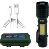 Epilons Wison WS-5454 Cob LED USB Şarjlı Mini El Feneri - Renkli