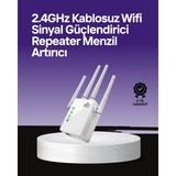 Epilons Wps Destekli 2.4ghz + 5ghz Wifi Sinyal Güçlendirici