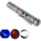 Epilons WT-170 3 Ü 1 Arada Cep Feneri - LED Işık + Ultraviyole (Uv) + Lazer Çok Amaçlı Mini Fener
