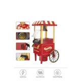 Epilons Yağsız Mısır Patlatma Popcorn Makinesi Kırmızı FRTKGT95MEpop1