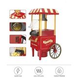 Epilons Yağsız Mısır Patlatma Popcorn Makinesi Kırmızı