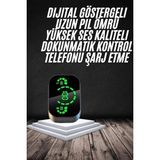 Epilons Yeni Nesil Bluetooth Kulaklık Çağrı Cevaplayabilen Dijital Göstergeli Powerbankli - Çok Renkli
