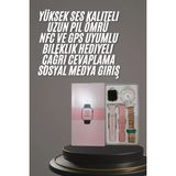 Epilons Yeni Nesil Kadın Akıllı Saat Rose Gold Android ve Ios Uyumlu - .