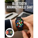Epilons Yeni Seri Akıllı Saat Amoled Ekran Yüksek Çözünürlüklü 41 mm Kasa - Çok Renkli