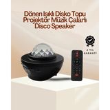 Epilons Yıldız & Okyanus Dalga Projektörü – Bluetooth / USB Hoparlörlü