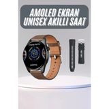 Epilons Yuvarlak Kasa 46MM Akıllı Saat Android ve Ios Uyumlu Uyku ve Sağlık Takibi - Seçenek