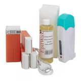 Epilwax Ağda Isıtıcı Ağda Seti, Epilasyon Epilasyonu İçin - 4 Argan Roll On Ağda Kartuşu, Ağda Cihazı, 100 Yün Şerit Ve Bakım Sonrası Y