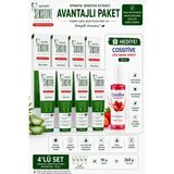 Epinafol Sensitive Aloe Vera 4'lü + ağız bakım spreyi çilekli Hediyeli