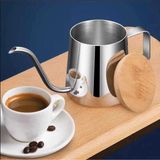 Epinox Barista Kahve Demleme İbriği | Kahve Cezvesi | Mini Slim Kettle 600 ml Çelik CMK-60 - Gümüş