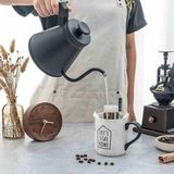 Epinox Barista Kahve Demleme İbriği | Kahve Cezvesi | Mini Slim Kettle Siyah 800 ml BKS-08