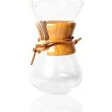 Epinox Cam Dripper Kahve Ekipmanı, 600 ml, 4 cup (Chemex Modeli)
