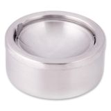 Epinox Çelik Hazneli Basmalı Küllük - Bahçe Tipi Kül Tablası - Mandallı Küllük - 12 cm Çap