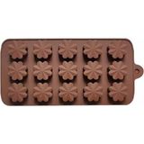 Epinox Çikolata Kalıbı - Silikon - Çiçek 8 Yaprak - 1 - 26 x 26 x 7 cm