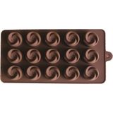 Epinox Çikolata Kalıbı - Silikon - Gül - 1 - 26 x 26 x 7 cm