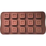 Epinox Çikolata Kalıbı - Silikon - Kare - 1 - 26 x 26 x 7 cm