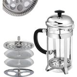 Epinox French Press 350 ml DÜZ-350D - Gümüş