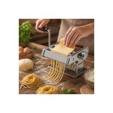 Epinox Grano 180 Makarna&erişte Makinesi 2mm+6mm (GR-180) - Gümüş