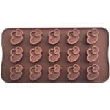 Epınox Pastry Cıkolata Kalıbı - Sılıkon - Ikılı Kalp (Ikl-14)