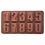 Epınox Pastry Cıkolata Kalıbı - Sılıkon - Rakamlar (Rkm-10)