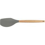 Epinox Pastry Silikon Sıyırma Spatulası Ahşap Sap (Ash-13) - 1 Adet