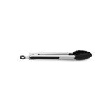 Epinox Profesyonel Yaylı Barbekü Maşası Silikon 35 cm Siyah (Bms-35)