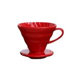 Epinox Seramik Kahve Demleyici Dripper Kırmızı