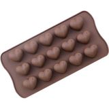 Epinox Silikon Kalp Çikolata Kalıbı 21.2*10.6*2cm Yapışmaz ve Kolay Temizlenebilir Özellikte - 1 Adet