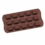 Epinox Silikon Kare 20,8x10,4x1,8 cm Çikolata Kalıbı