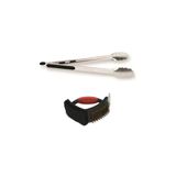 Epinox Süngerli Fırça - 30 cm Maşa Barbekü Seti