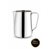 Epinox Süt Potu Barista Pitcher 350 ml - Paslanmaz Çelik Kahve ve Süt Köpürtme Sürahisi
